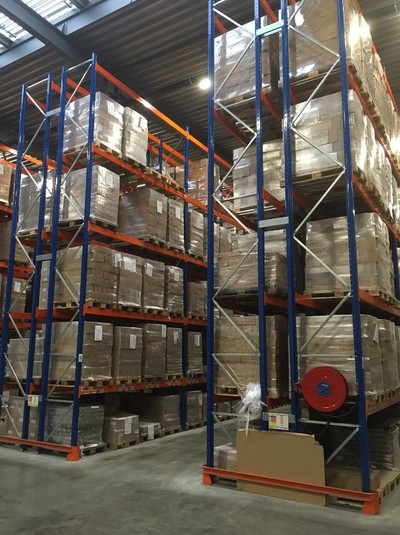 Palletstelling - magazijninrichting - magazijnrekken