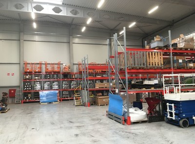 Palletstelling - palletopslag - magazijninrichting